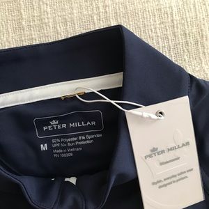 NWT Peter Millar 3/4 Zip